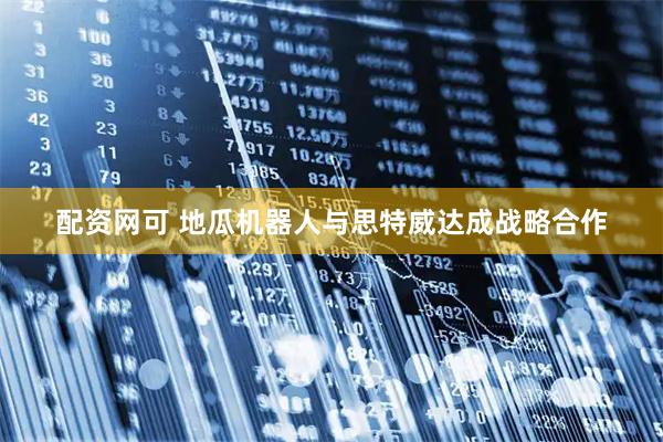 配资网可 地瓜机器人与思特威达成战略合作